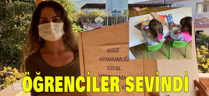 ÖĞRENCİLER SEVİNDİ