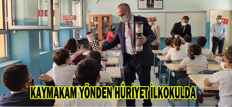 KAYMAKAM YÖNDEN HÜRİYET İLKOKULDA