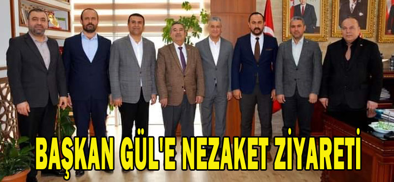 BAŞKAN GÜL’E NEZAKET ZİYARETİ