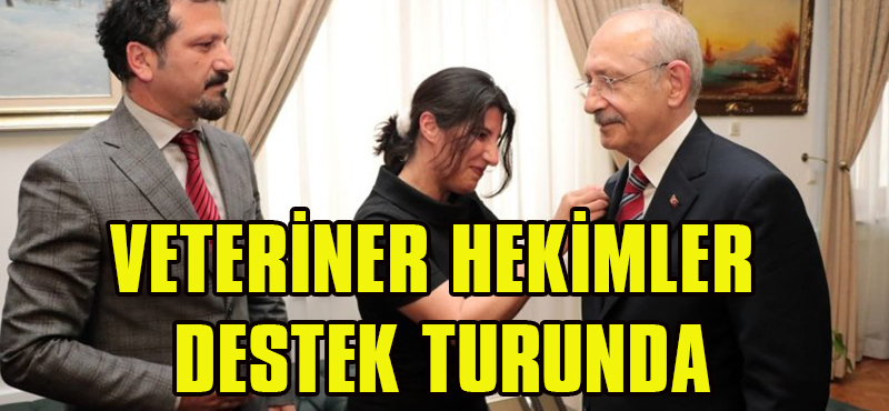 Veteriner Hekimler Destek Turunda