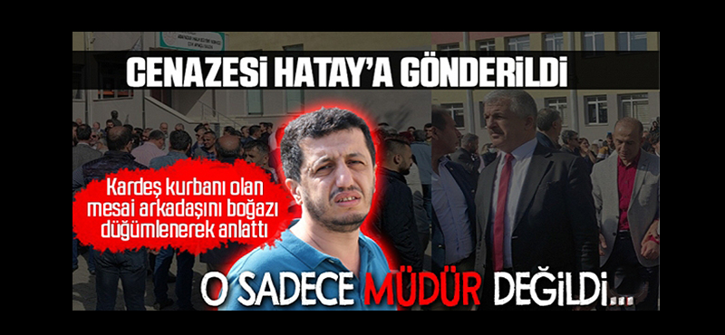 Hataylı Müdür Kardeş Kurbanı