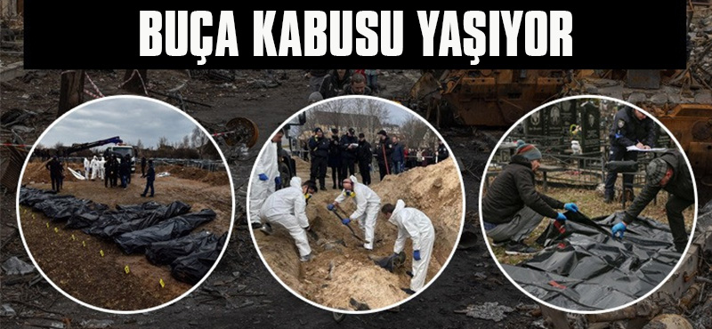 BUÇA ŞEHRİNDE DEHŞETE DÜŞÜREN KARELER:HER YERDEN CESET FIŞKIRIYOR