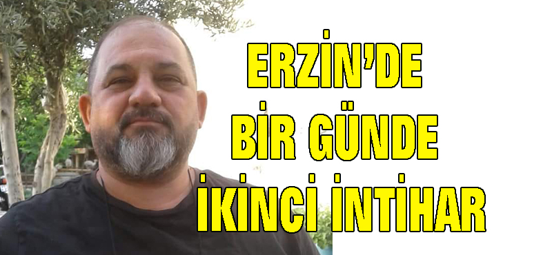 Erzin ‘de bir günde ikinci intihar