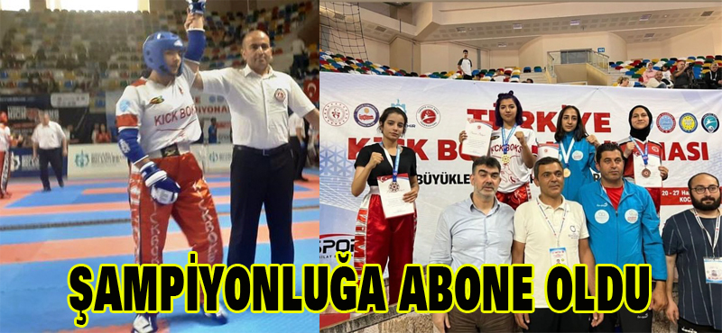 Şampiyonluğa abone oldu
