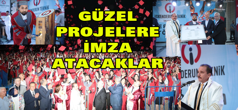 Güzel projelere imza atacaklar