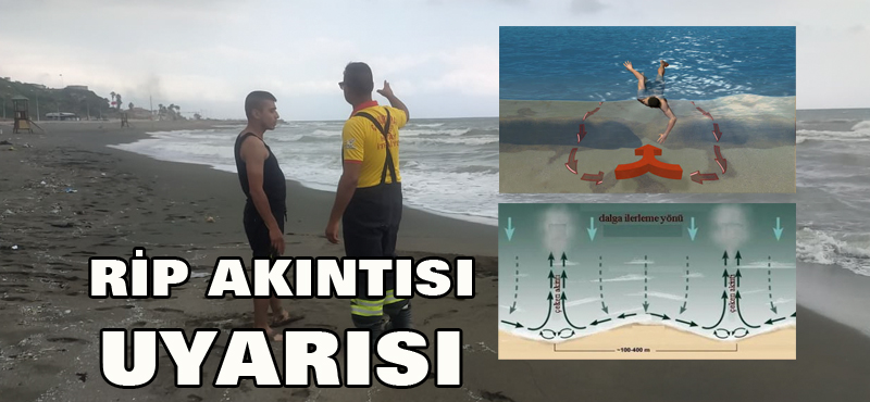 RİP akıntısı uyarısı