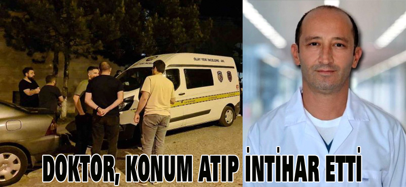 Doktor, konum atıp intihar etti