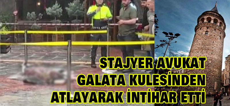 Stajyer avukat intihar etti