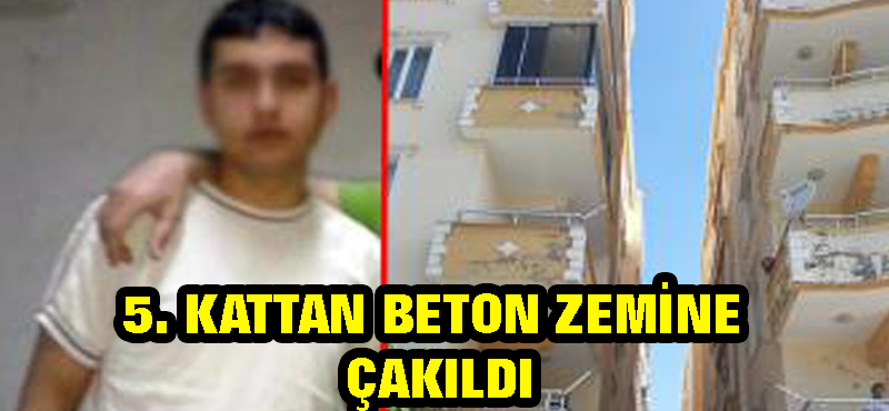 5. kattan beton zemine çakıldı!