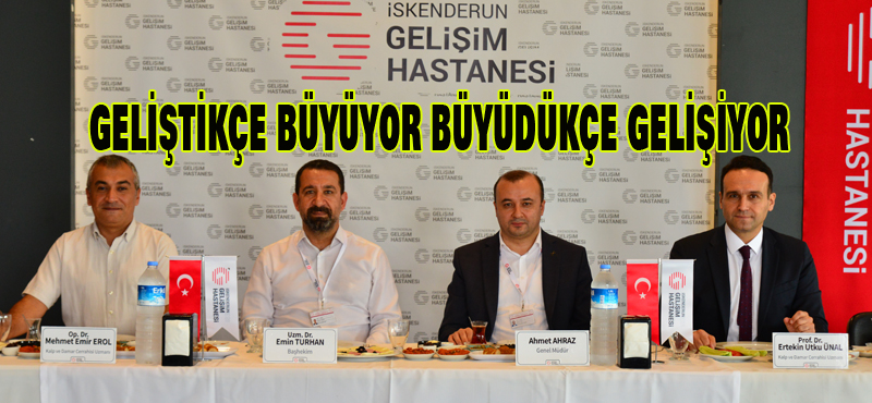 Geliştikçe büyüyor, büyüdükçe gelişiyor