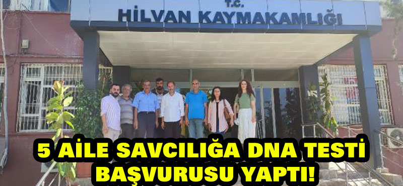 Tarlada naylona sarılı halde bulunan kemikler için 5 aile savcılığa DNA testi başvurusu yaptı