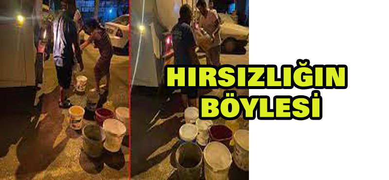 Hırsızlığın böylesi… Yardım ederek çaldılar!