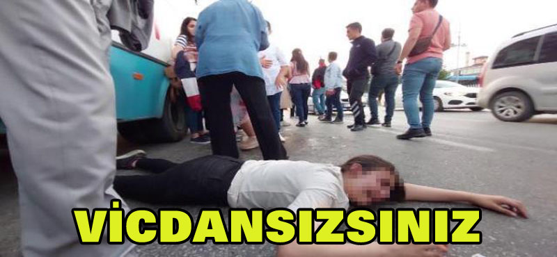 Otobüsün çarptığı minik kızı geçirdiği kaza değil yardımına koşanların sözleri ağlattı!