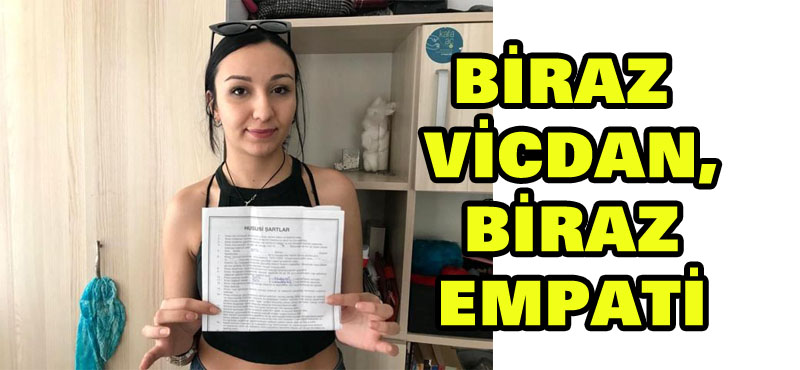 Biraz vicdan, biraz empati