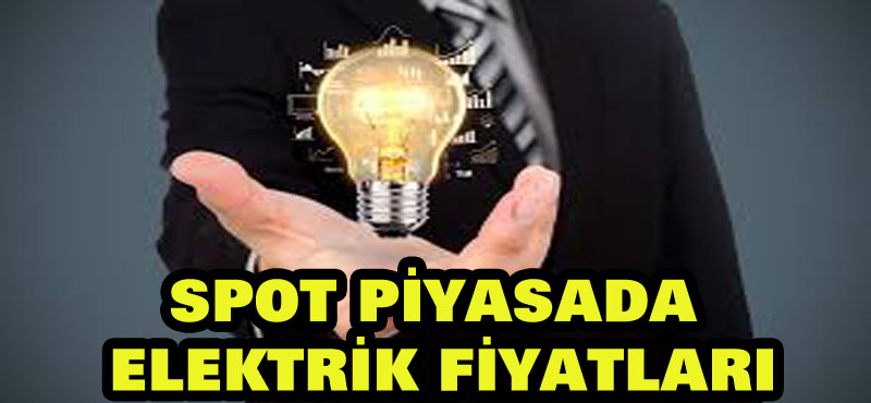 Spot piyasada elektrik fiyatları