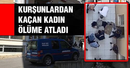 Kurşunlardan kurtulmak için 3. kattan atladı