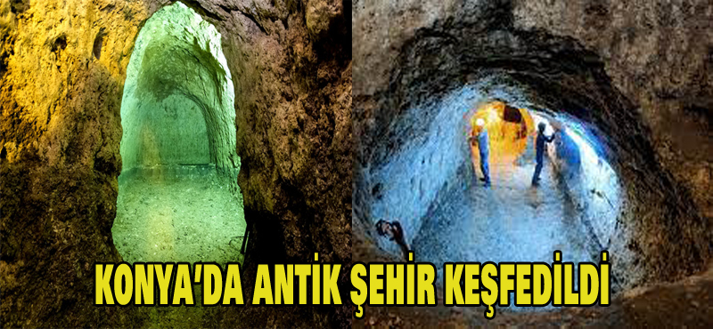 Konyada antik şehir keşfedildi