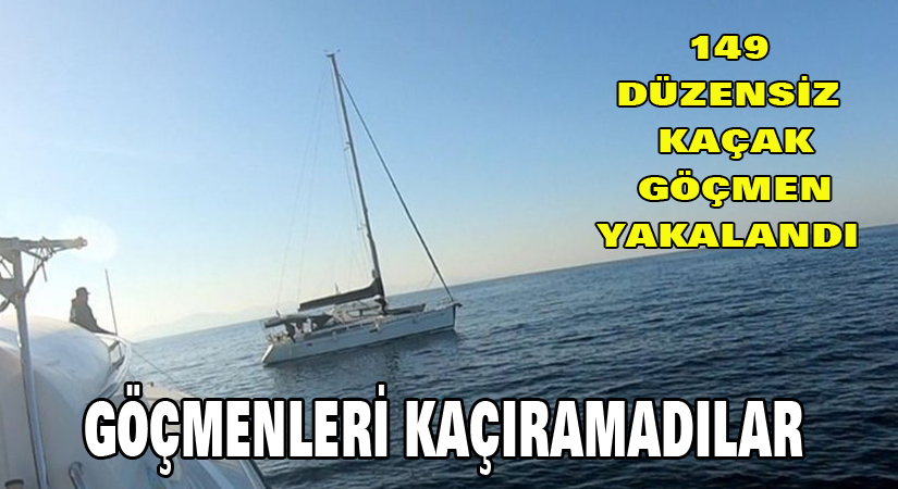 Göçmenleri kaçıramadılar