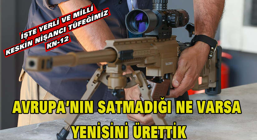 Avrupanın satmadığı ne varsa yerlisini ürettik
