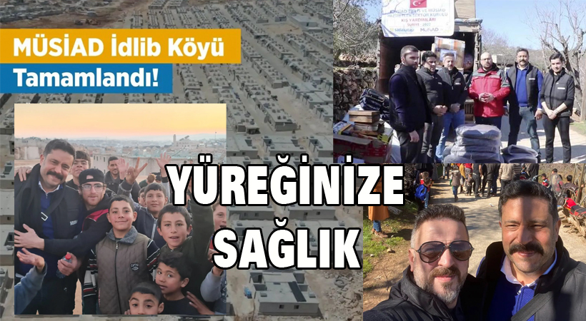 İdlip’e MÜSİAD köyü