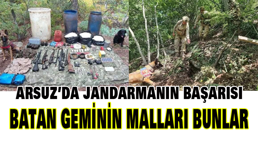 Batan geminin malları bunlar