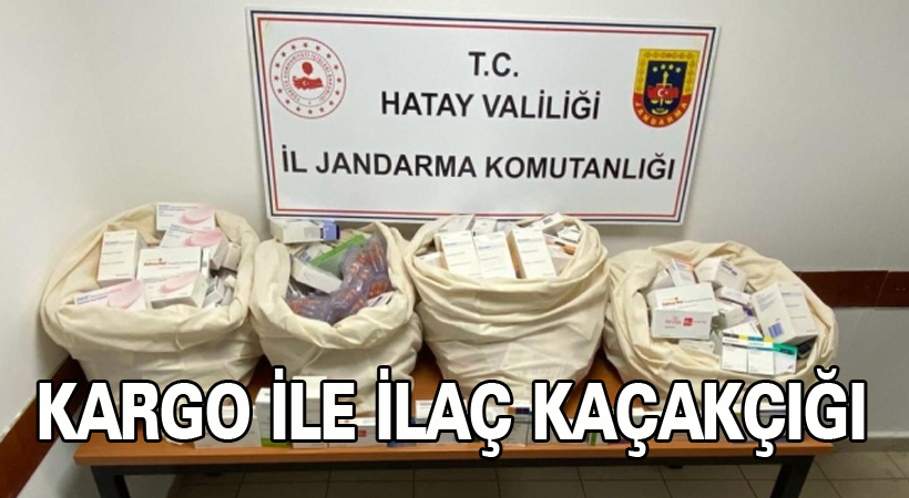 Kargo ile ilaç kaçakçılığı