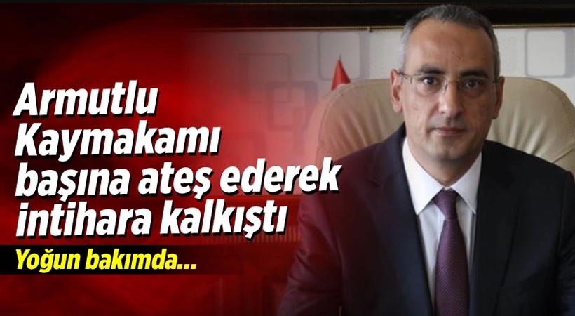Kaymakam intihar girişiminde bulundu