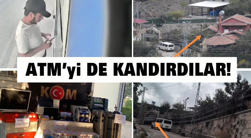 ATM’yi dekandırdılar