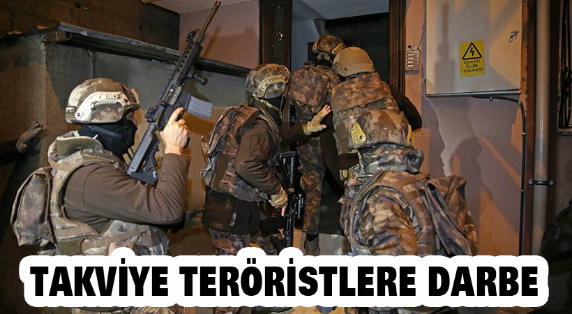 Takviye teröristlere darbe