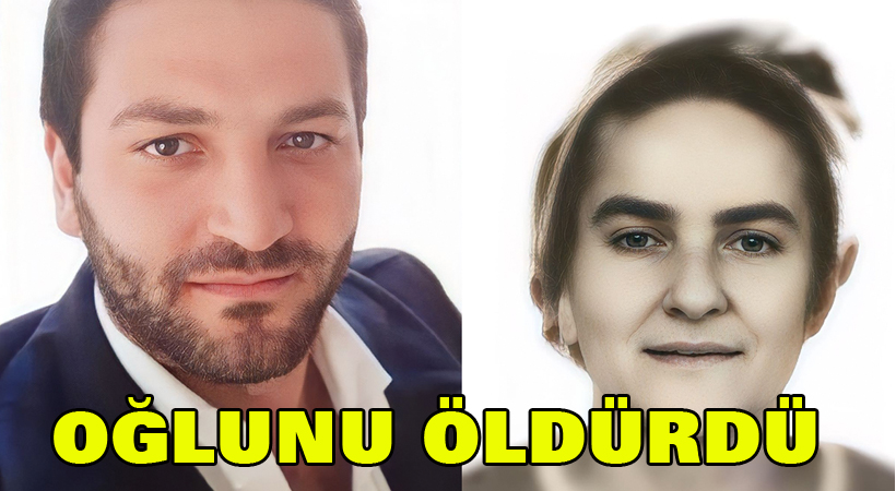 Oğlunu öldürdü