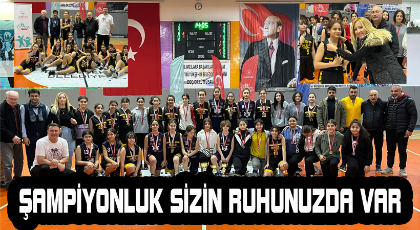 Şampiyonluk sizin ruhunuzda var