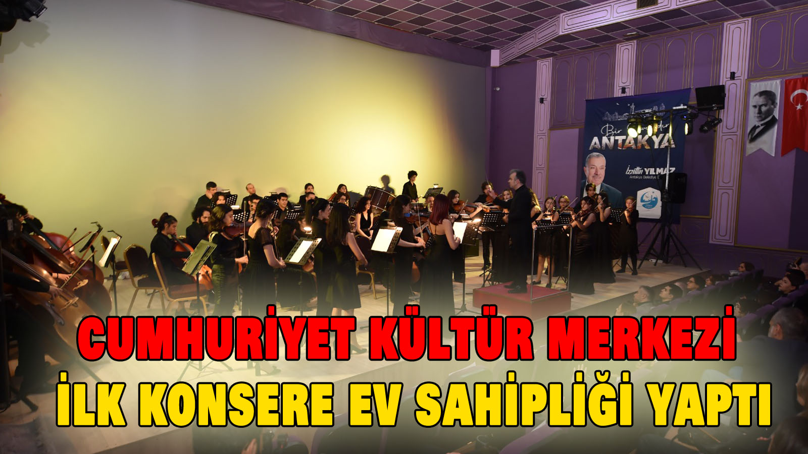 Cumhuriyet Kültür Merkezi, İlk Konsere Ev Sahipliği Yaptı