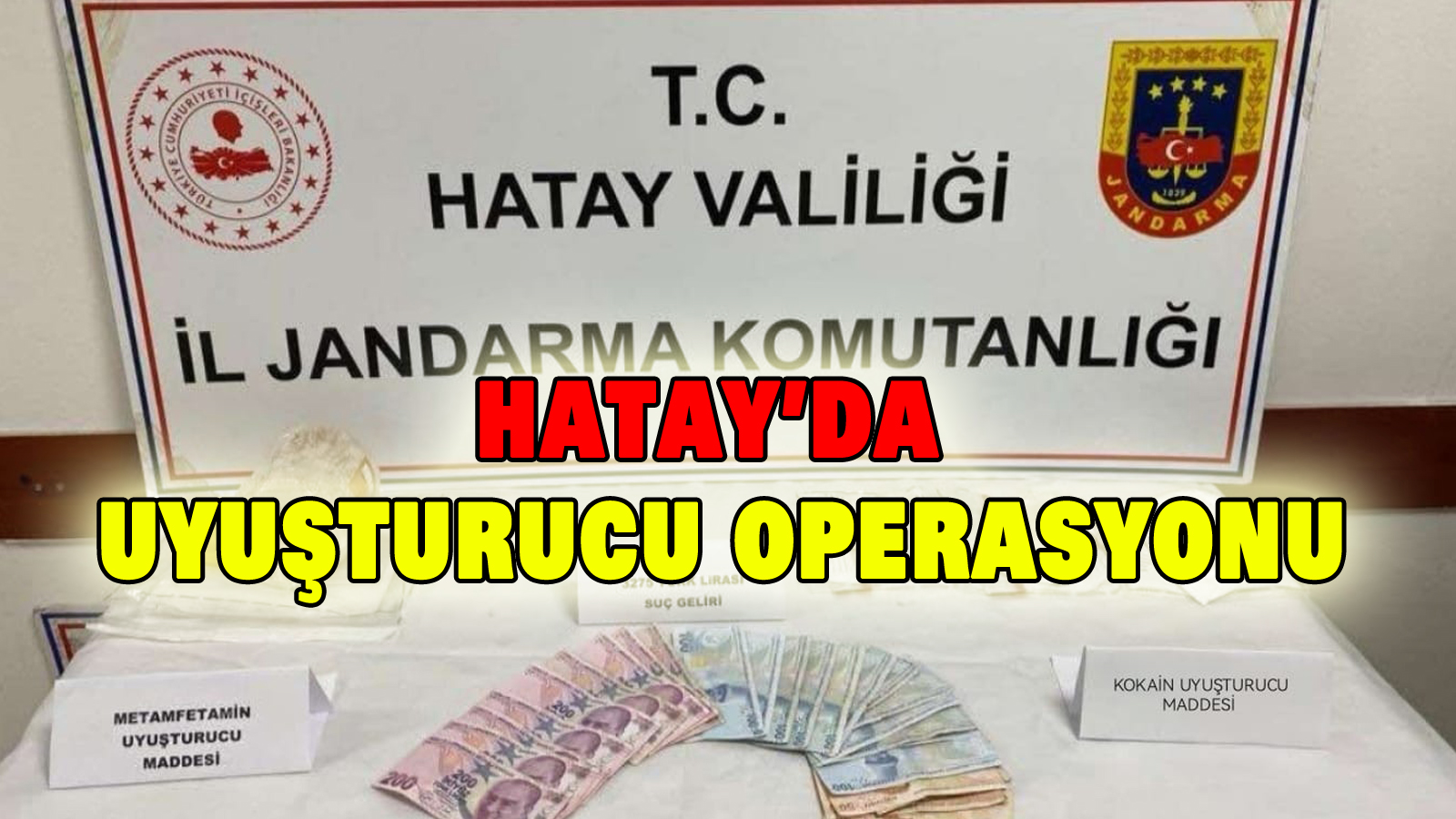 Toprağın altından ve çalıların arasından uyuşturucu çıktı