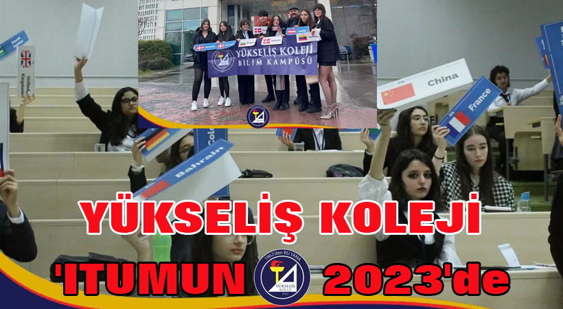 Yükseliş Koleji ‘ITUMUN 2023’de