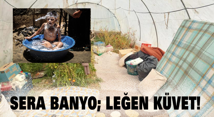 Sera banyo; leğen küvet