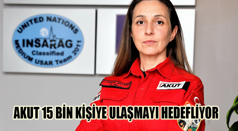 Akut 15 Bin Kişiye Ulaşmayı Hedefliyor