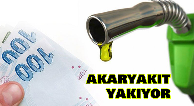 Akaryakıt; yakıyor!