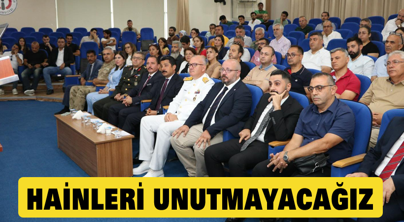 Hainleri unutmayacağız