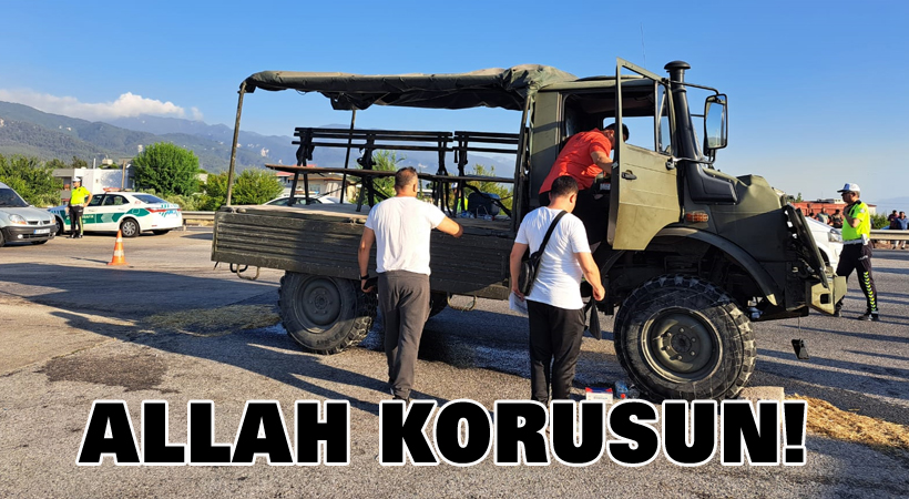 Allah korusun!
