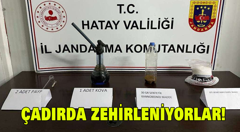 Çadırda zehirleniyorlar!