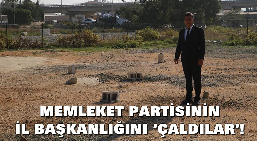 Memleket Partisi’nin il başkanlığını çaldılar!