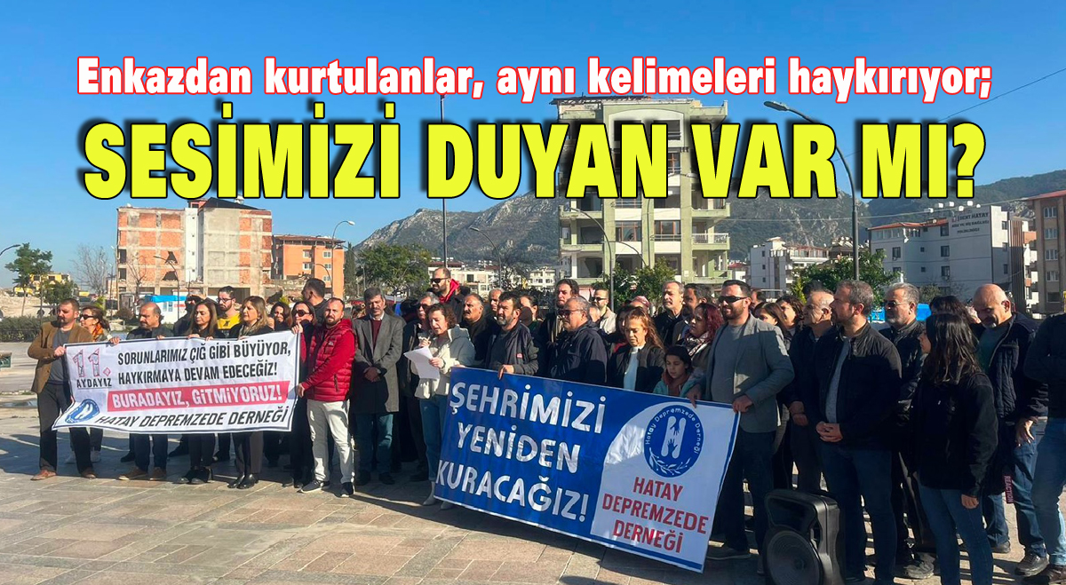 Sesimizi duyan var mı?