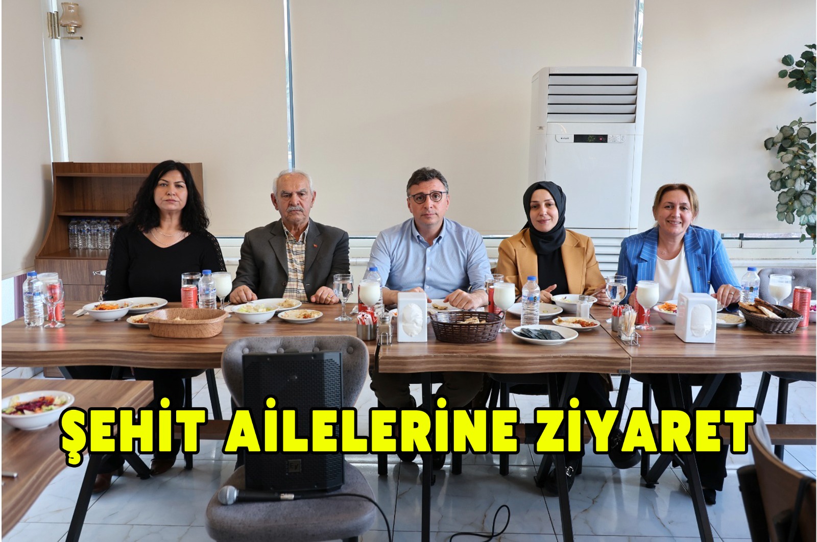 Şehit ailelerine ziyaret