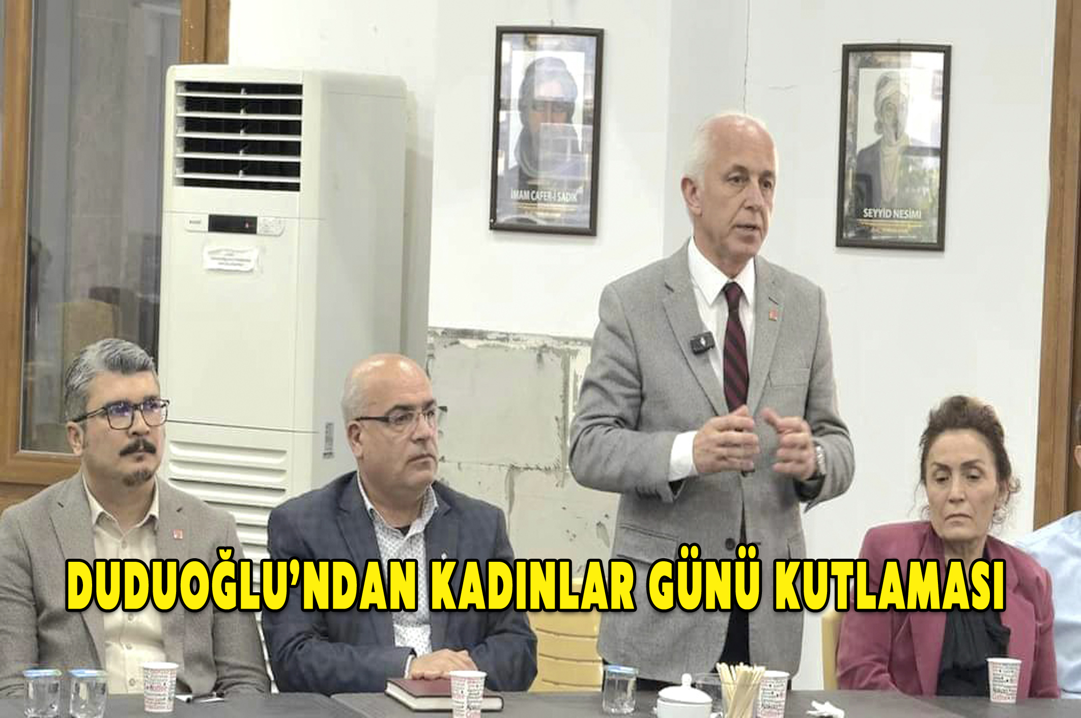 DUDUOĞLU’NDAN kadınlar günü kutlaması