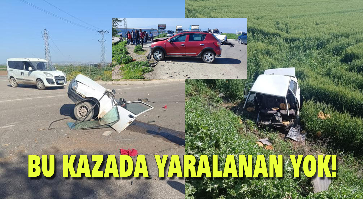 Bu kazada yaralanan yok