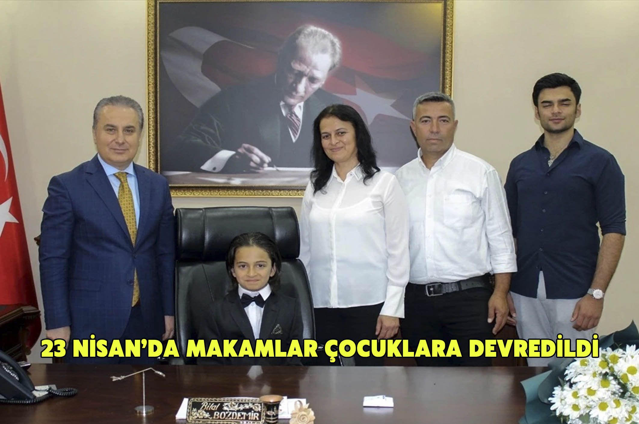 23 Nisan’da makamlar çocuklara devredildi