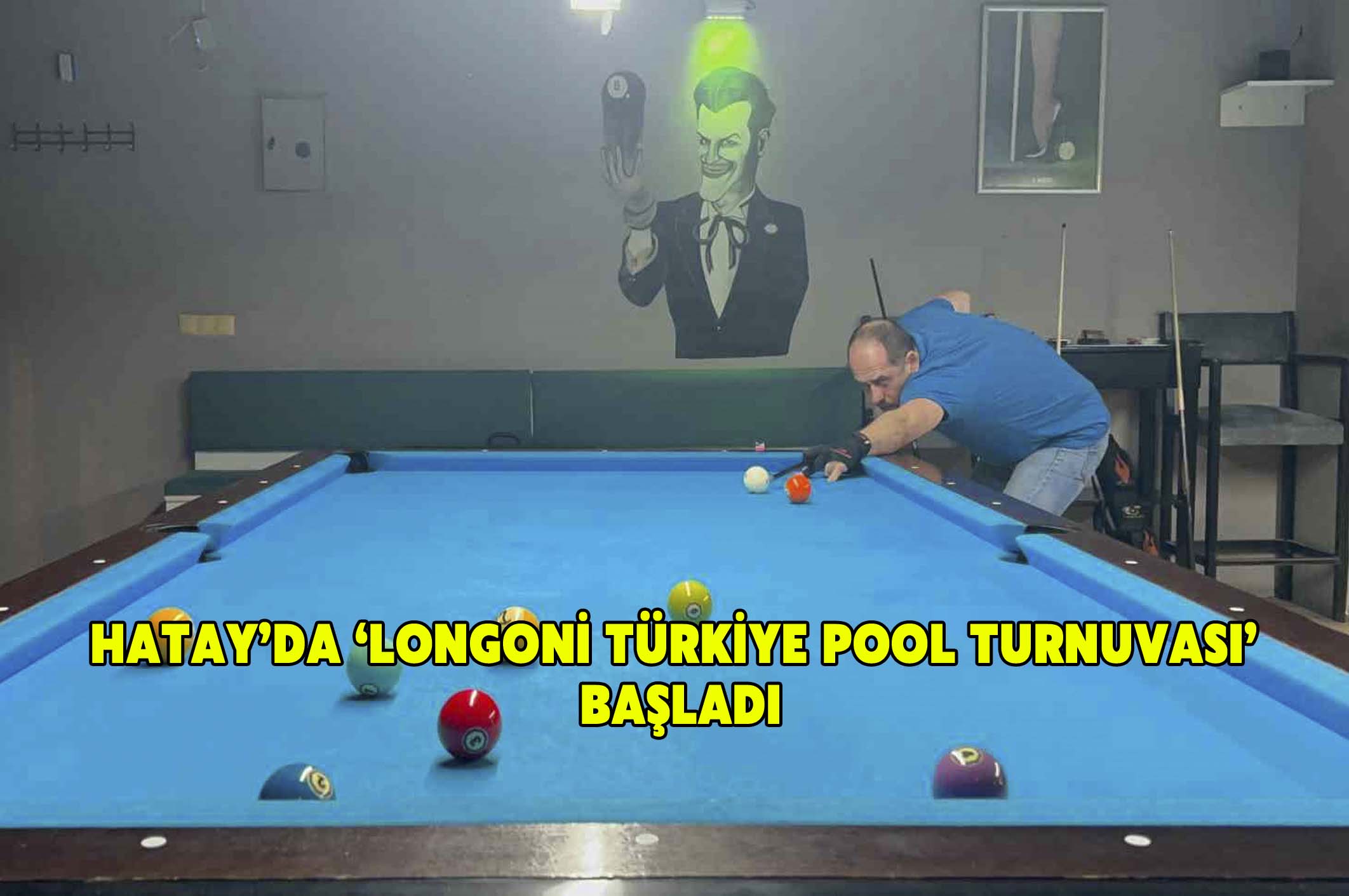 Hatay’da ‘Longoni Türkiye Pool Turnuvası’ başladı