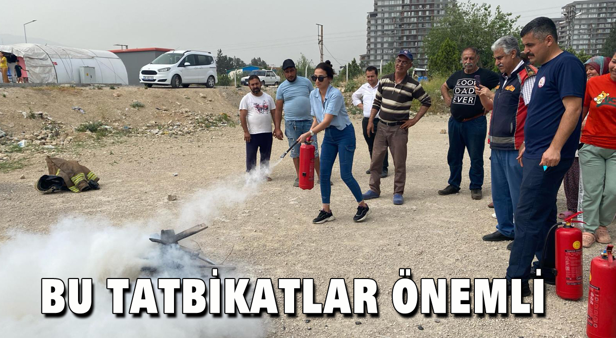 Bu tatbikatlar önemli