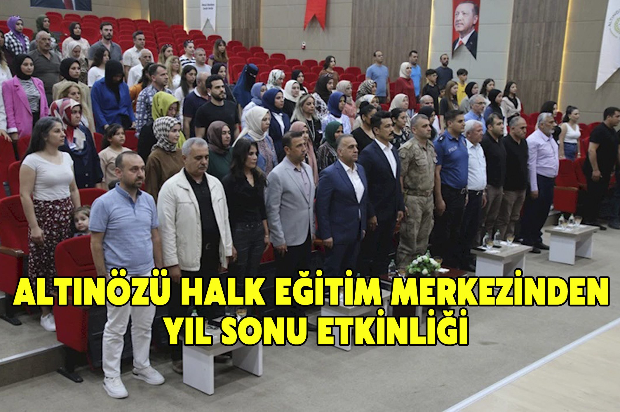 Altınözü Halk Eğitim Merkezinden yıl sonu etkinliği