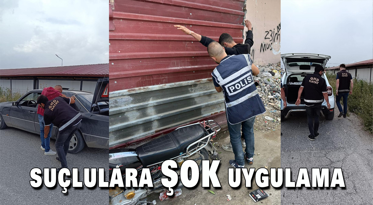 Suçlulara şok uygulama